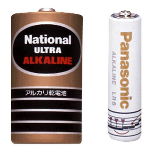 Ultra Alkaline and Panasonic Alkaline batteries